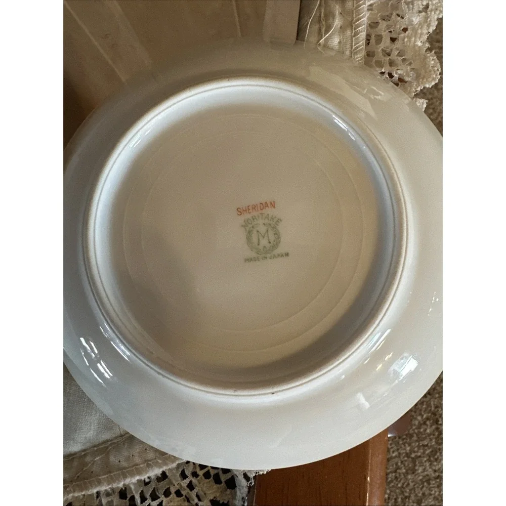 Noritake Sheridan Pattern # 69533 2 Saucers Only 5‎ 1/2